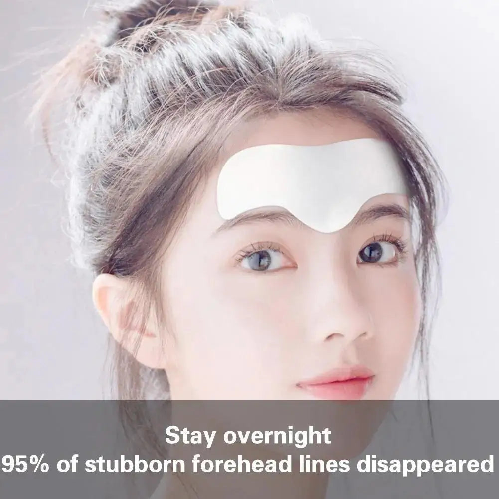 Anti-wrinkle Forehead Line Removal Gel Patch Firming Treatment Stickers Care Mask Moisturizng Frown Skin Anti-aging Face C2U6